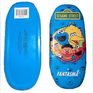 Vintage Sesame Street Fantasma Pencil Case Tin 1995 Elmo Cookie Monster CTW
